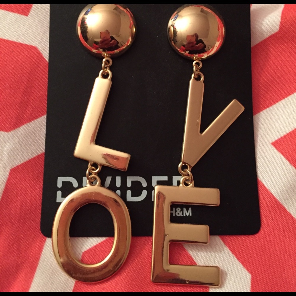LOVE earrings