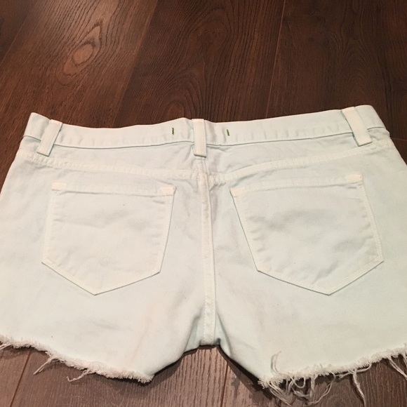 J brand mint green jean shorts - Picture 2 of 3