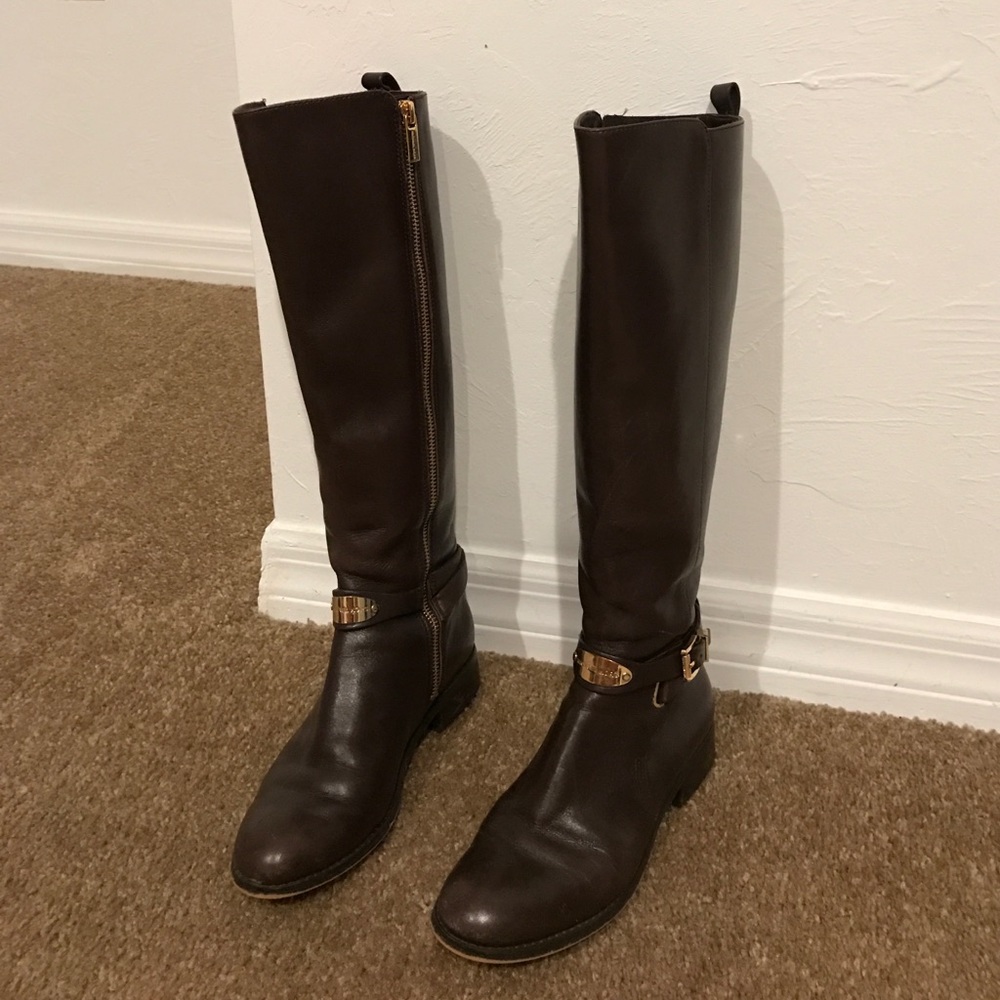 Michael Kors leather boots