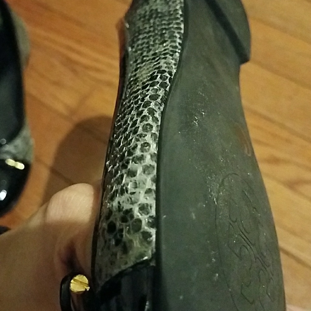 Snake skin Tory Burch Flats - Picture 6 of 8
