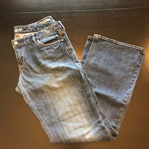 Express Size 12 Boot Cut Jeans