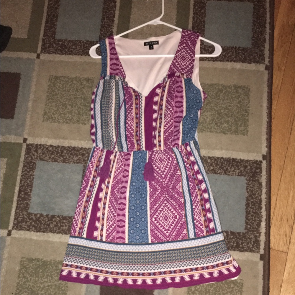 Pattern summer dress