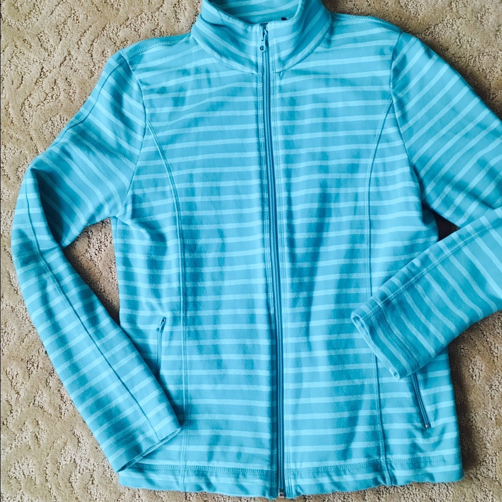 Zip up athletic jacket