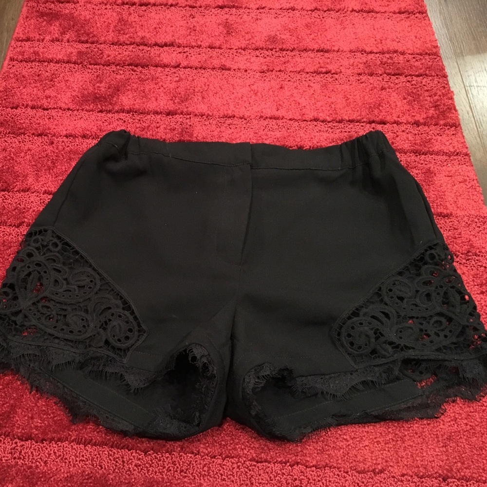 Forever 21 lace black shorts
