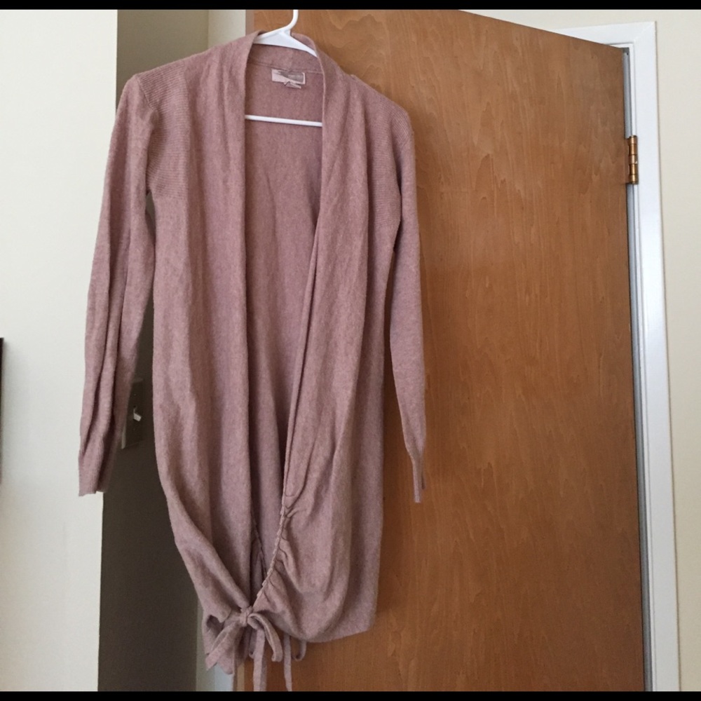 Wrap sweater