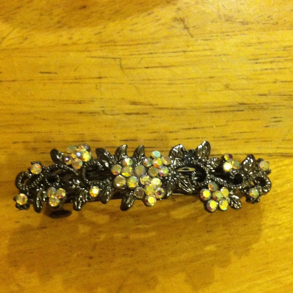 Heir clip rhinestone