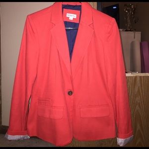 Burnt orange blazer