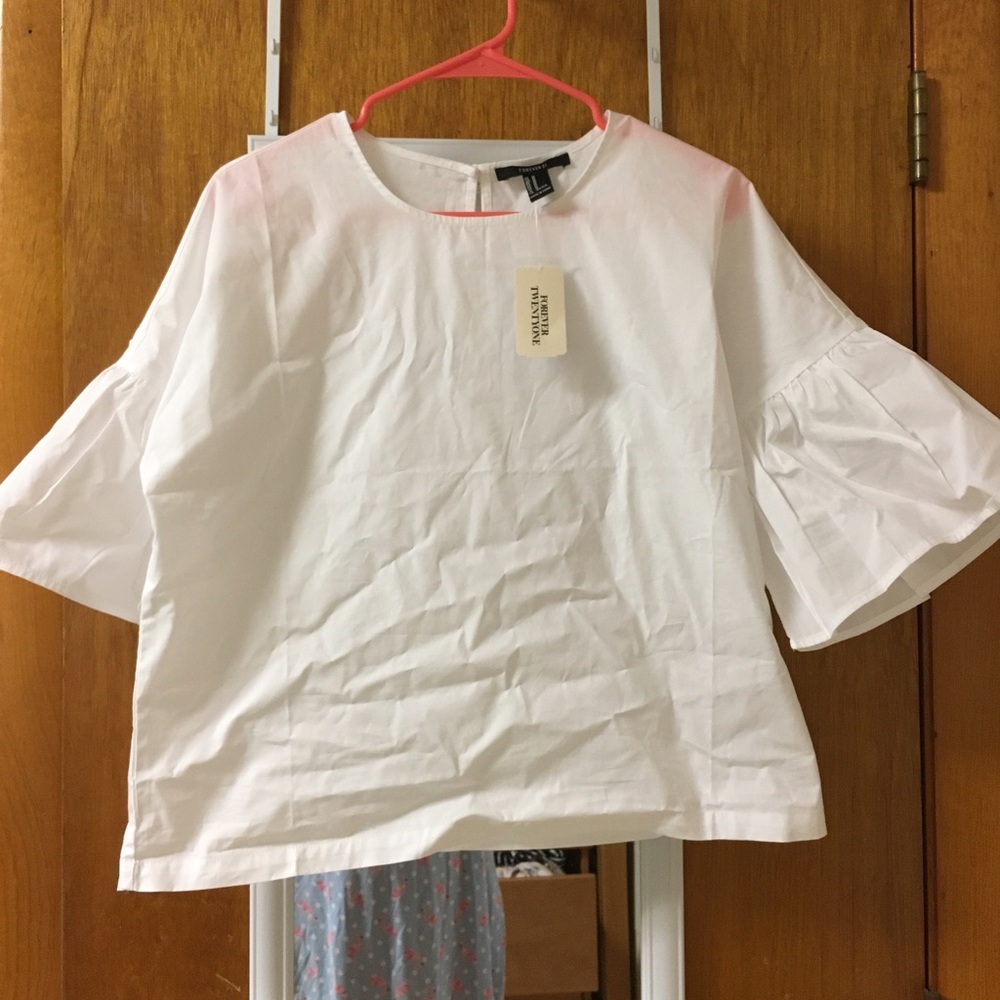 Forever 21 Bell Sleeve Top