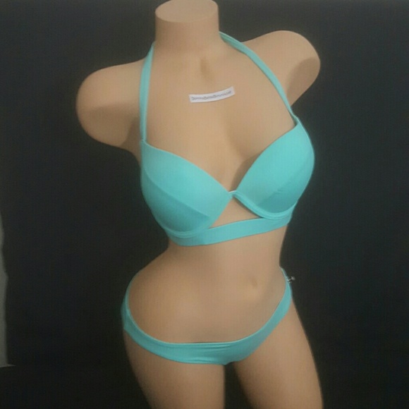 Victoria's Secret X SMALL HOTTIE HALTER BIKINI SET