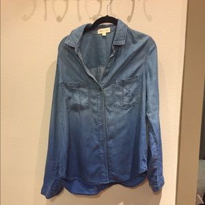 Cloth + Stone chambray shirt