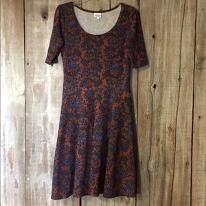 LuLaRoe Nicole Dress Size L