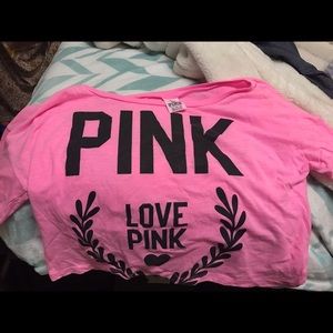 PINK crop top