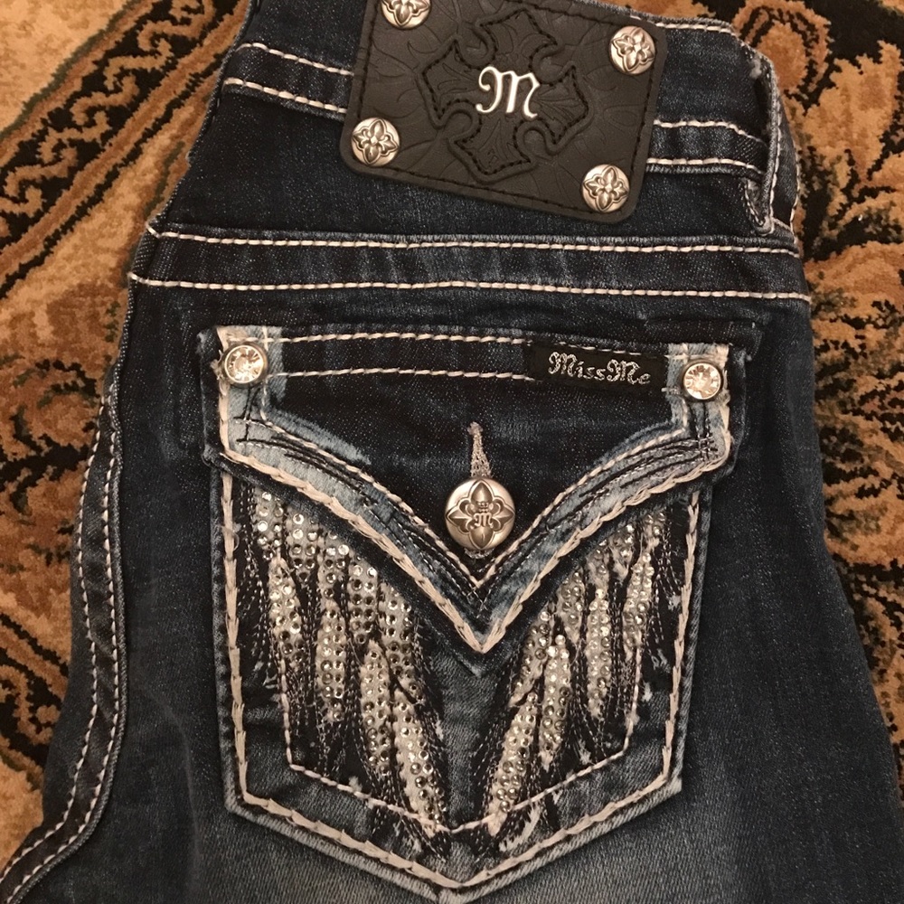 New Miss Me Skinny Jeans 26 waist