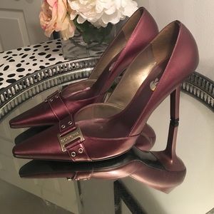BCBG merlot, burgundy pumps