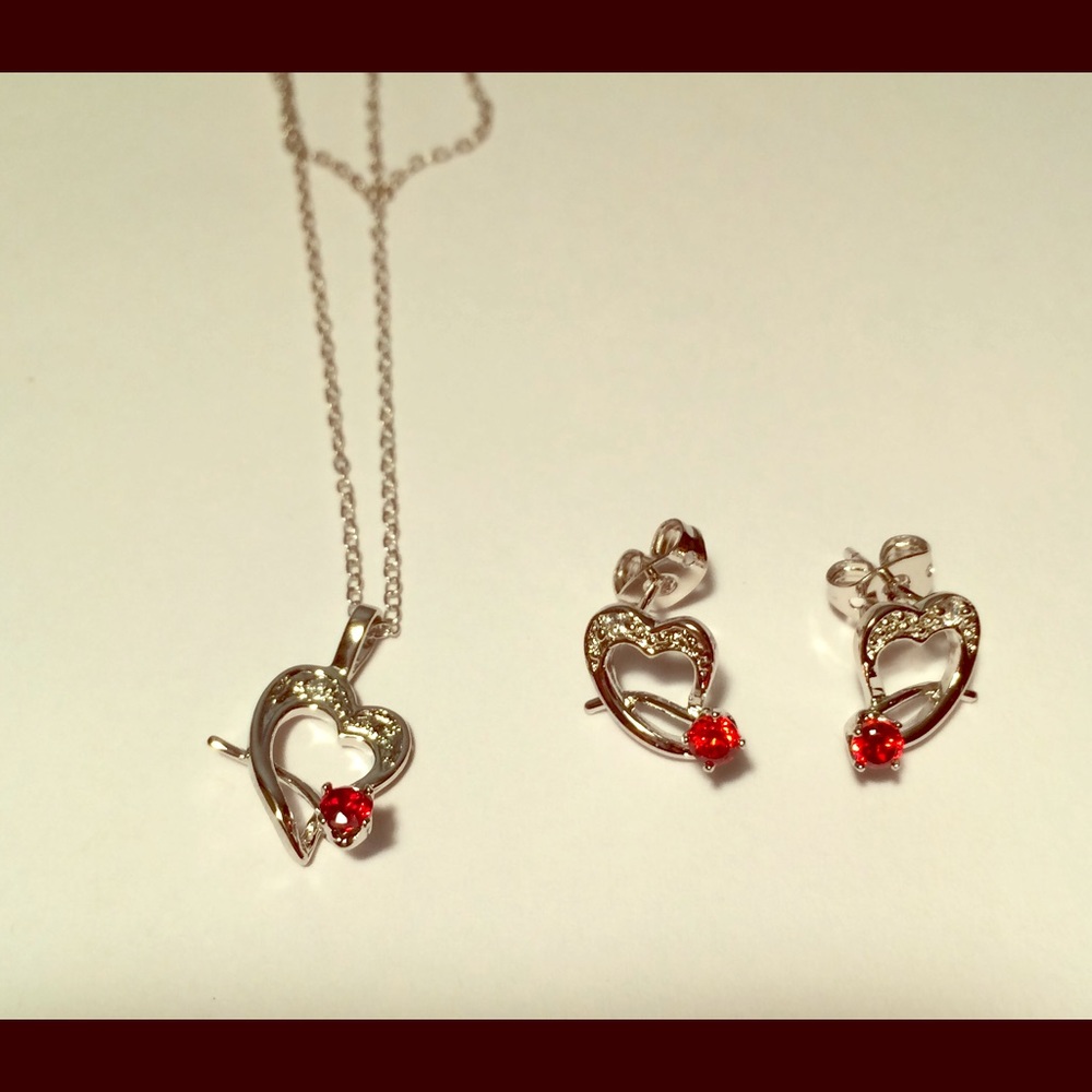 🌹NEW🌹Sterling Silver Jewelry Set