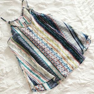 Mod Patterned Light Tank