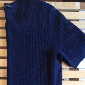 Brooks Brothers Cable-Knit Silk & Cashmere Sweater