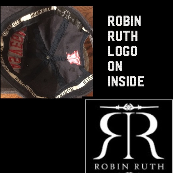 🆕Robin Ruth♣️Las Vegas Distressed Denim Cap♦️ - Picture 7 of 7