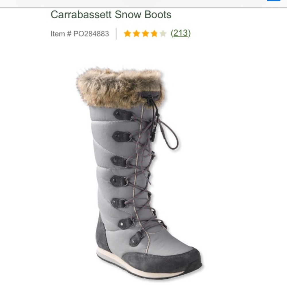 LL Bean Carrabassett Snow Boots