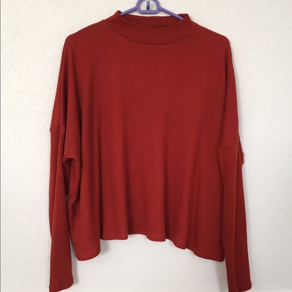 Burnt Orange Turtleneck - Picture 2 of 3