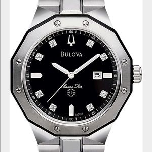 Mens Bulova Diamond Watch