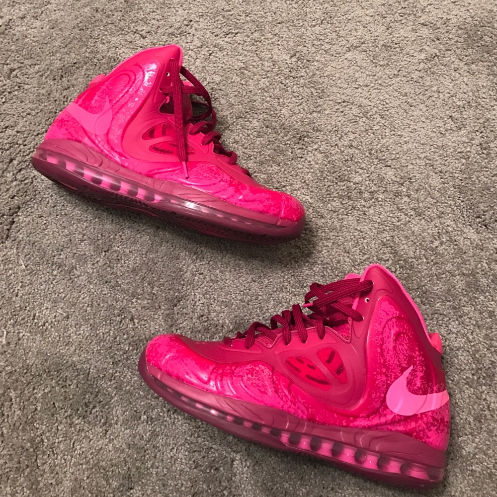 Pink Nike Hyperposite size 11