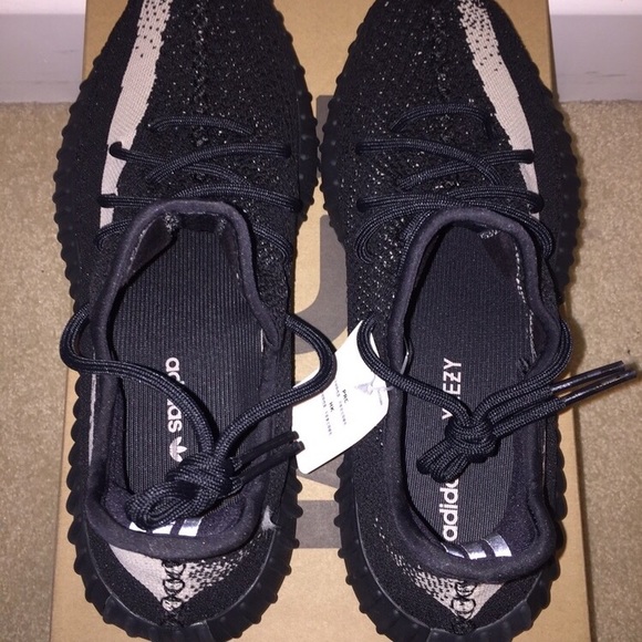 Yeezy V2 Black and White Sneakers