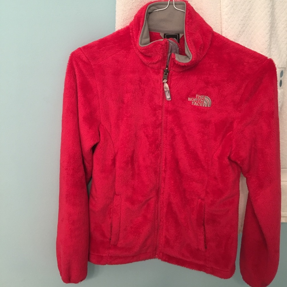 Pink North Face jacket