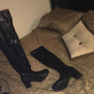 Thigh high boots Charlotte Russe