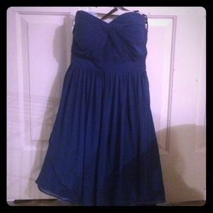 Royal Blue Bill Levkoff Bridesmaid Dress