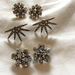 Lot of J.Crew Statement earrings