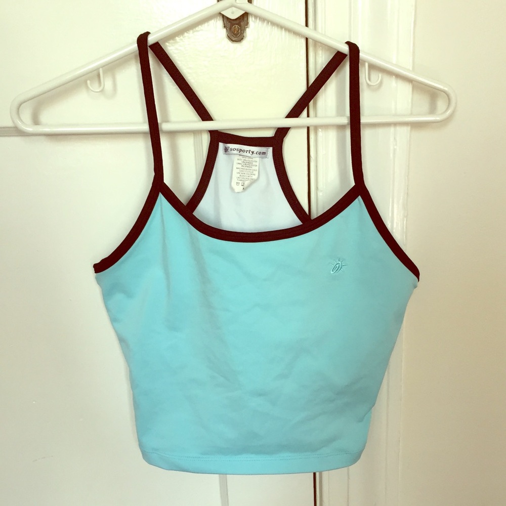 Work out crop tank