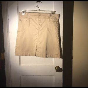 Khaki skirt