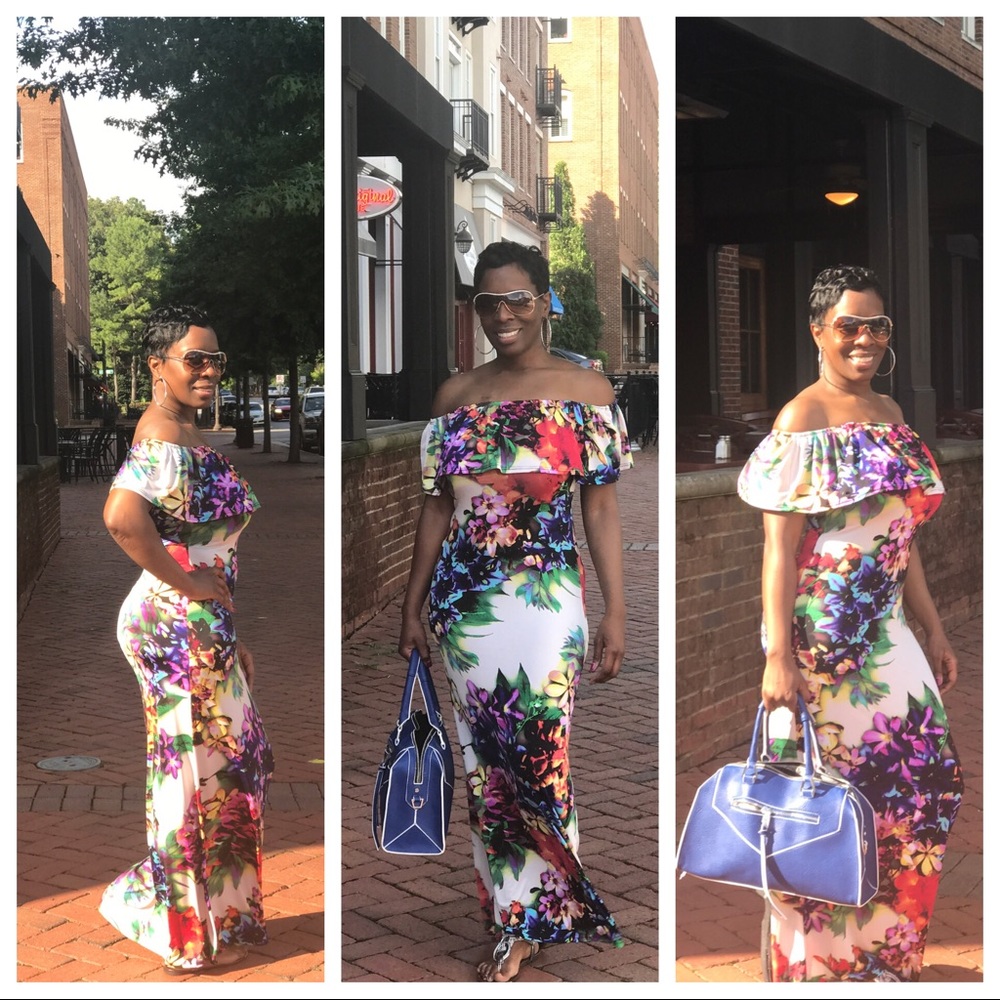 Strapless Maxi Dress