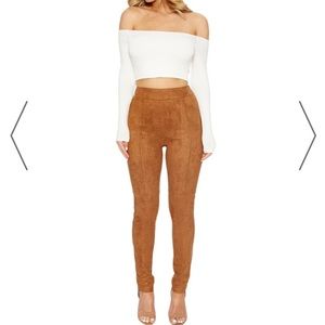 ❌Sold❌Suede Camel Color Pants