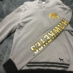 Victoria secret Iowa Hawkeyes hoodie