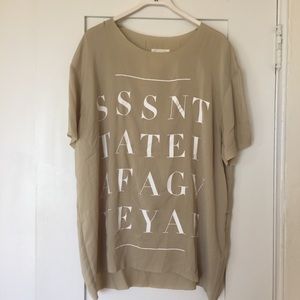 H&M for AIDS tee