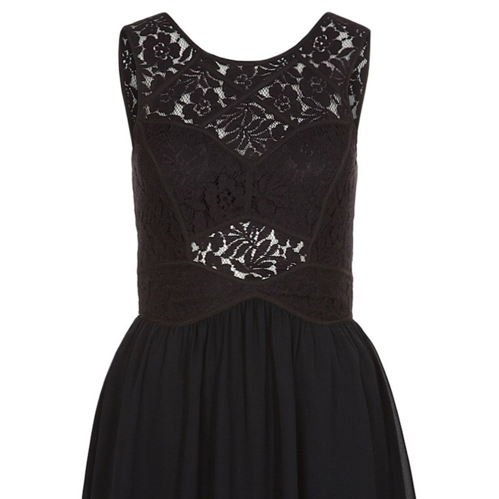 BCBG black lace dress
