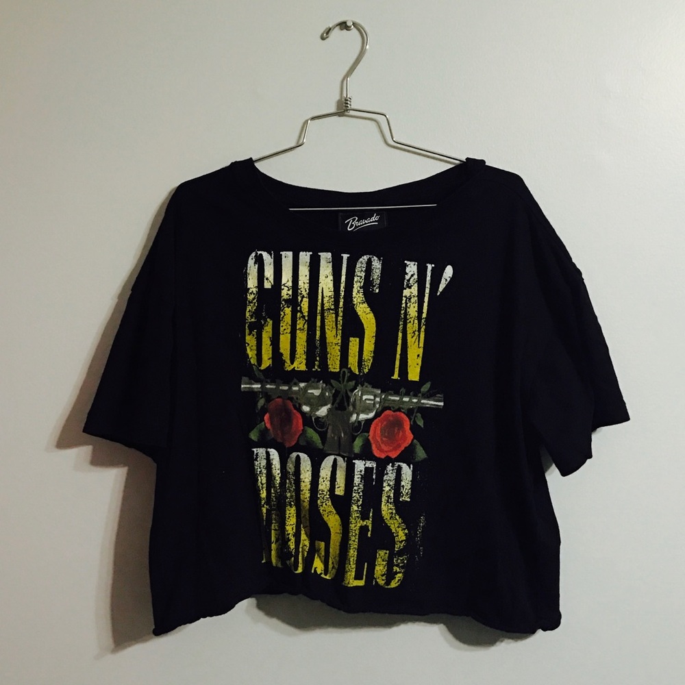 Guns N' Roses Crop Top