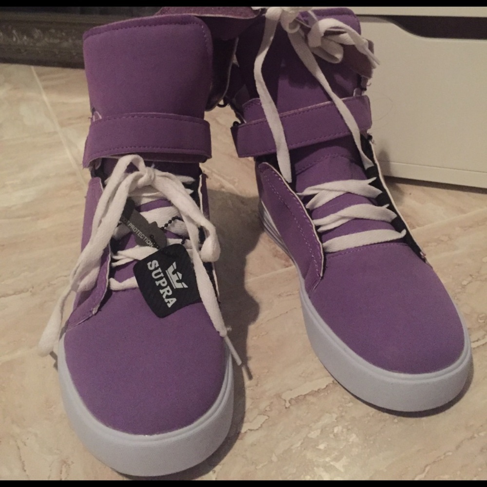 Purple supras(never worn! )