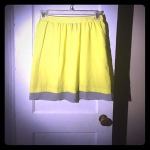 Yellow skirt
