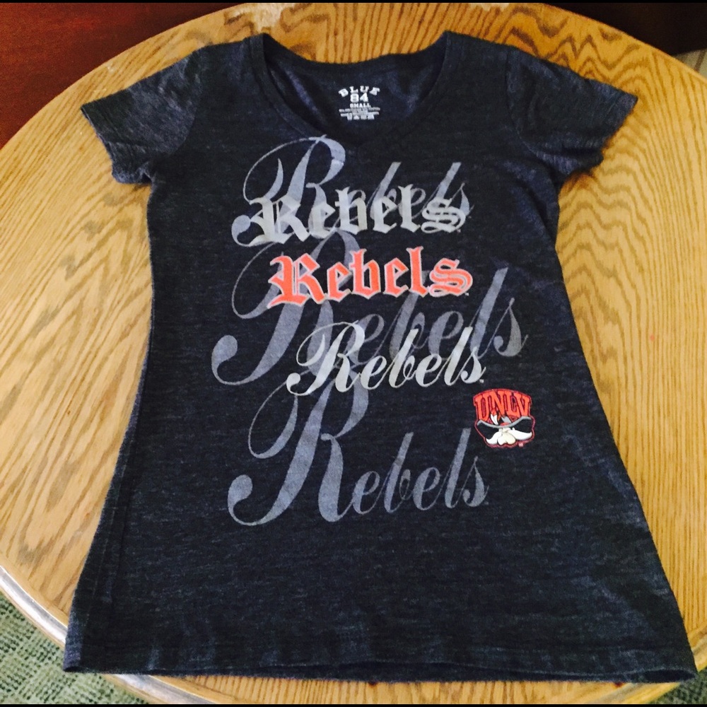 UNLV running rebel tee shirt