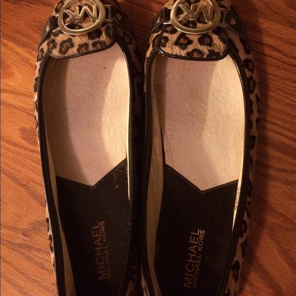 Michael Kors cheetah flats size 8.5