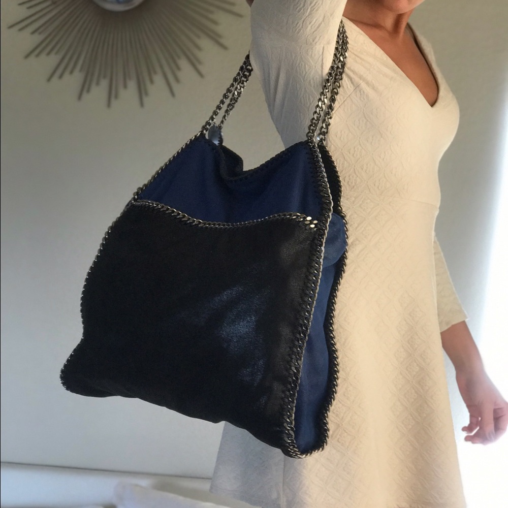 Stella McCartney Fallabella RARE bag blue/black