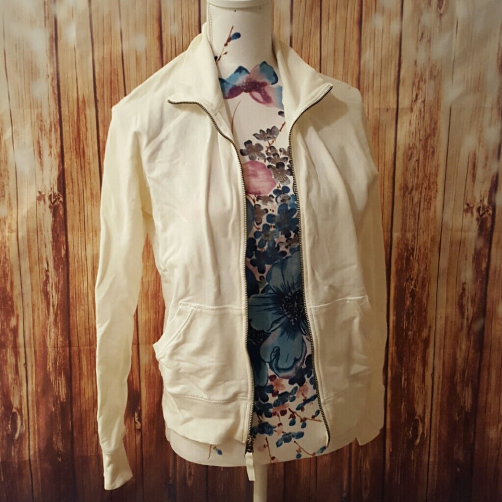 *REDUCED* Mock neck zip up sweatshirt