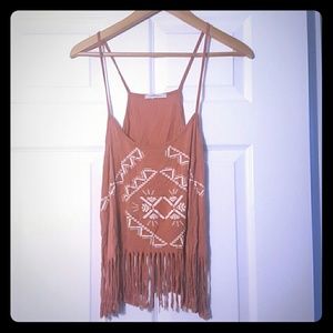 Fringe top