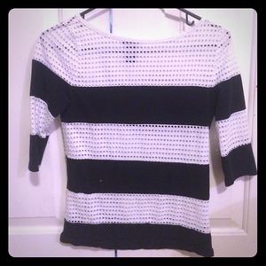 Adorable Striped Anne Taylor Shirt