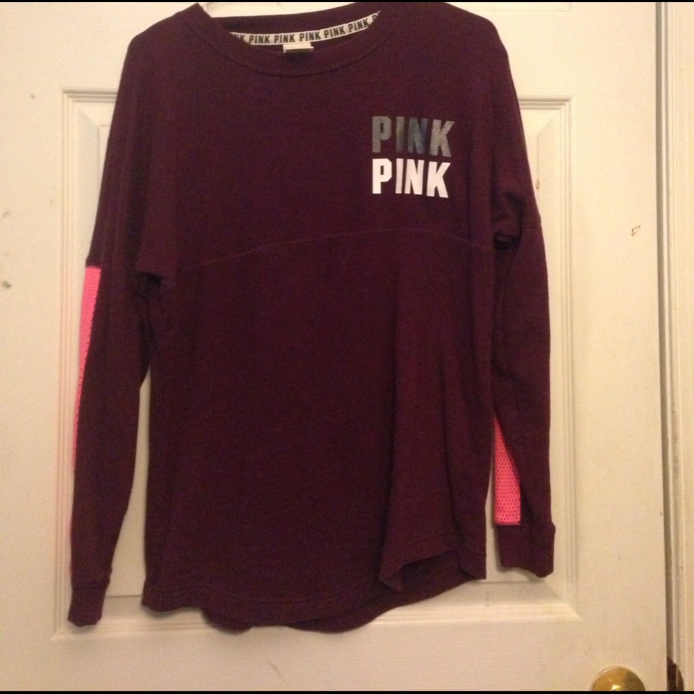 PINK long sleeved shirt