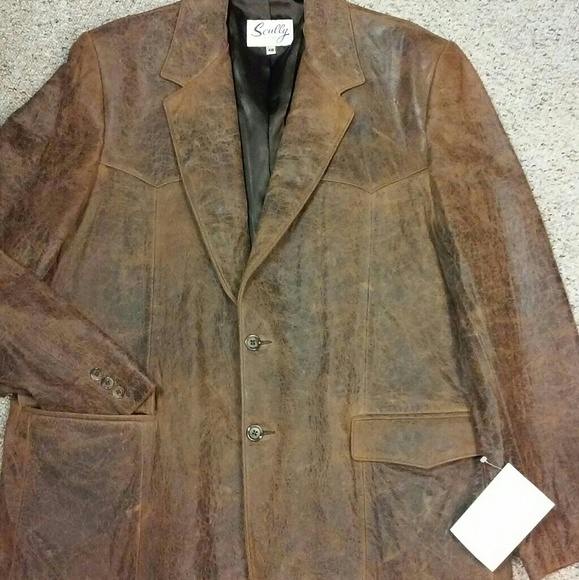 Sully Leather Blazer - Picture 1 of 5