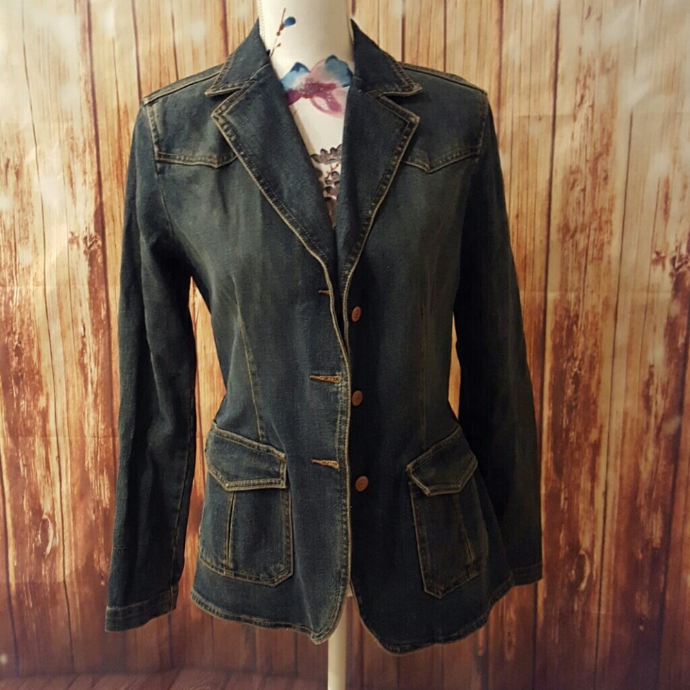 *REDUCED* Jean blazer